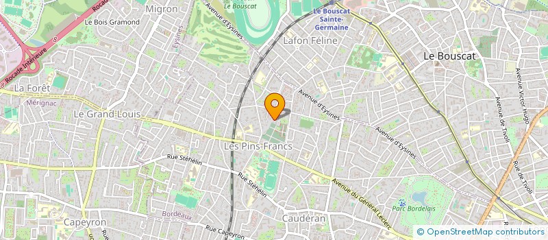 localisation de l'entreprise MONSIEUR VALENTIN DELORT  BORDEAUX