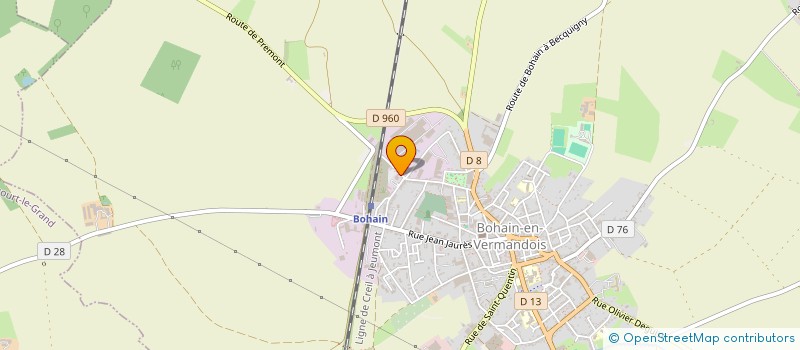 localisation de l'entreprise MONSIEUR VALENTIN DELPLANQUE  BOHAIN-EN-VERMANDOIS
