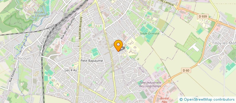 localisation de l'entreprise MONSIEUR VALENTIN DELVALLEZ à ARRAS