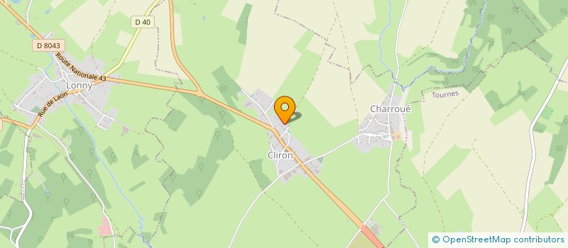 localisation de l'entreprise MONSIEUR VALENTIN DEMISSY  CLIRON