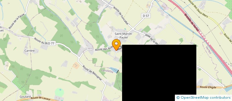 localisation de l'entreprise MONSIEUR VALENTIN DENAT  SAINT-MARCEL-PAULEL