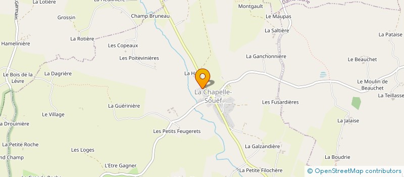 localisation de l'entreprise MONSIEUR VALENTIN DEPERROIS à LA CHAPELLE-SOUEF
