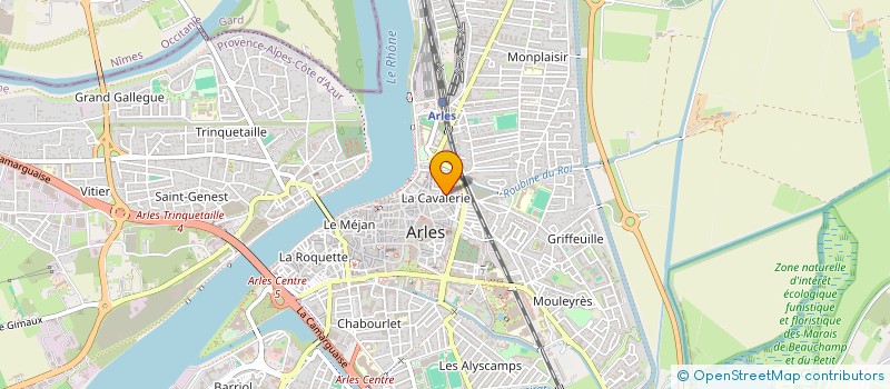 localisation de l'entreprise MONSIEUR VALENTIN DEROM  ARLES