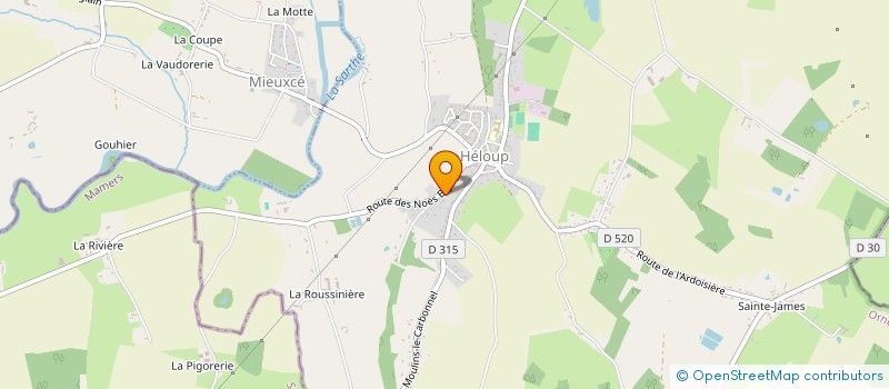 localisation de l'entreprise MONSIEUR VALENTIN DEROUET à HELOUP
