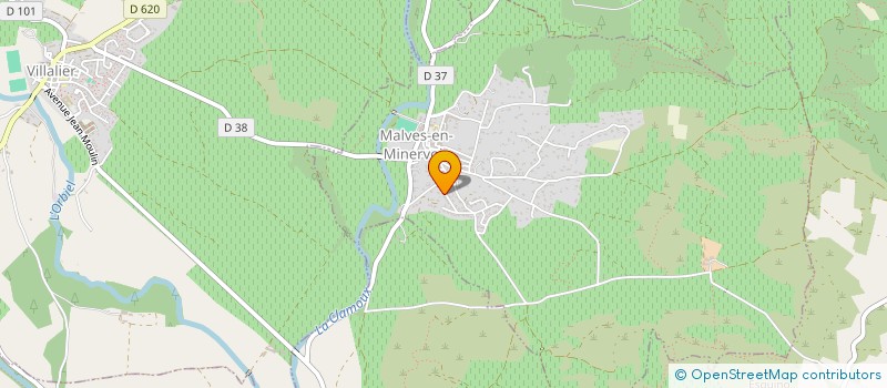 localisation de l'entreprise MONSIEUR VALENTIN DESBOIS  MALVES-EN-MINERVOIS