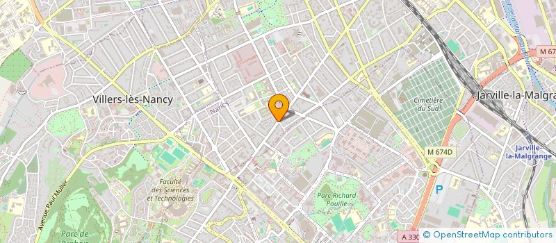 localisation de l'entreprise MONSIEUR VALENTIN DESBUIS  NANCY