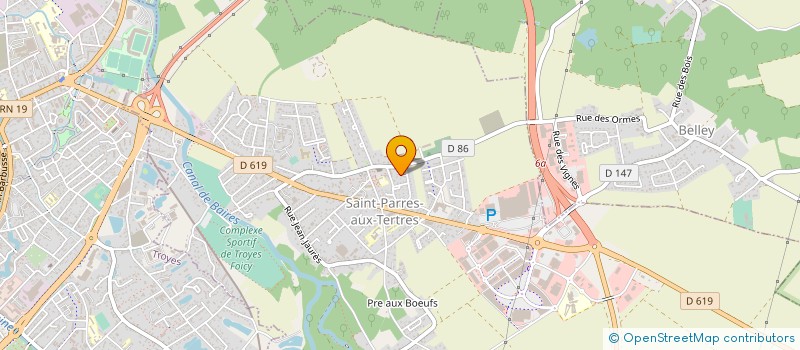 localisation de l'entreprise MONSIEUR VALENTIN DESEYNE  LAVAU