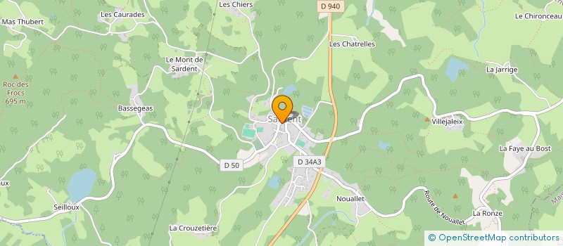 localisation de l'entreprise MONSIEUR VALENTIN DESFEMMES à SARDENT