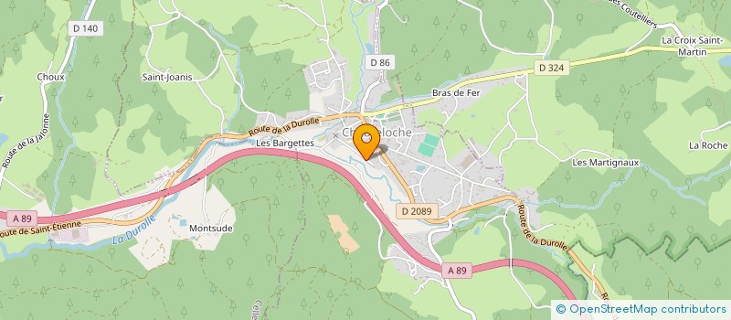 localisation de l'entreprise MONSIEUR VALENTIN DESORMIERES  CHABRELOCHE