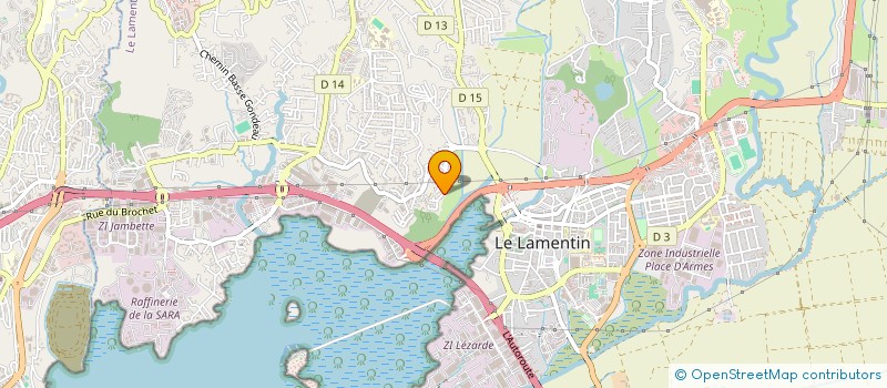 localisation de l'entreprise MONSIEUR VALENTIN DESTIN  LE LAMENTIN