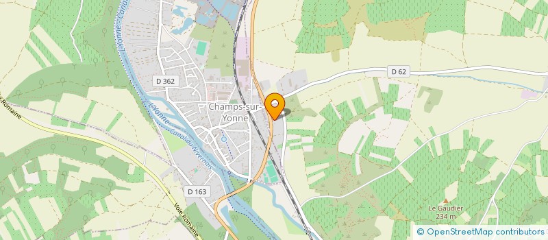 localisation de l'entreprise MONSIEUR VALENTIN DESTRUMEL à ST BRIS LE VINEUX