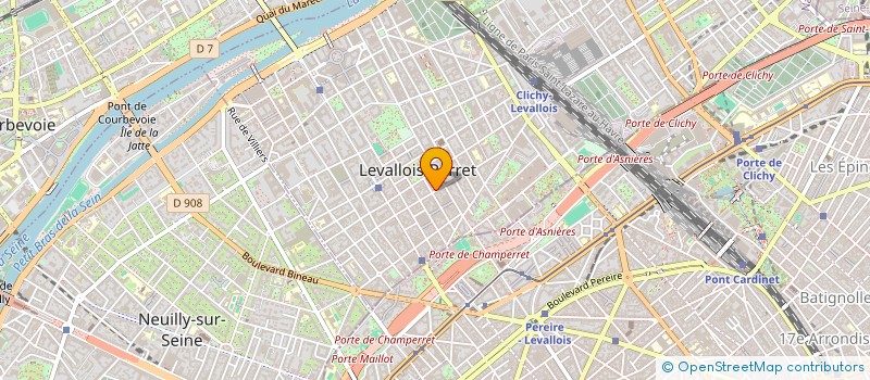localisation de l'entreprise MONSIEUR VALENTIN DEVAUX à LEVALLOIS-PERRET