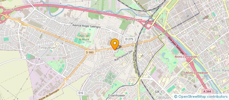 localisation de l'entreprise MONSIEUR VALENTIN DEZIOL  TINQUEUX