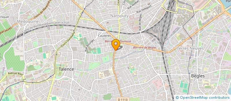 localisation de l'entreprise MONSIEUR VALENTIN DIEGUEZ  BORDEAUX