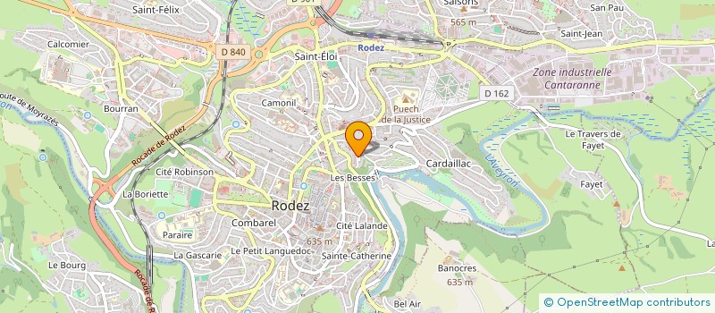 localisation de l'entreprise MONSIEUR VALENTIN DIMITROV  RODEZ