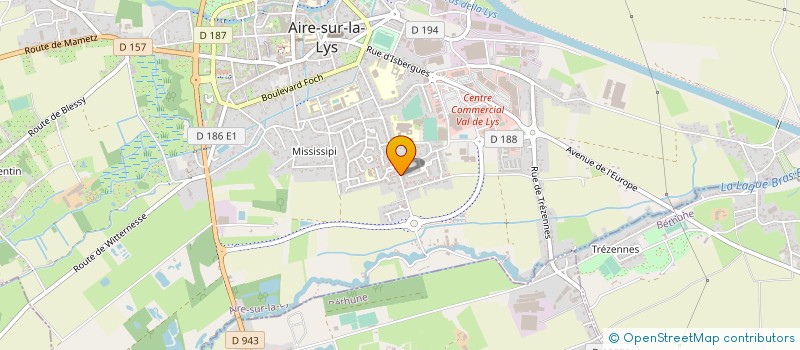 localisation de l'entreprise MONSIEUR VALENTIN DISSAUX à AIRE-SUR-LA-LYS