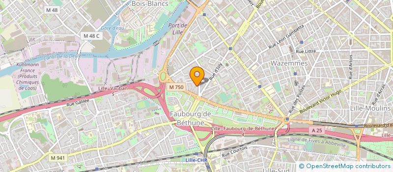 localisation de l'entreprise MONSIEUR VALENTIN DORCHIES à LILLE