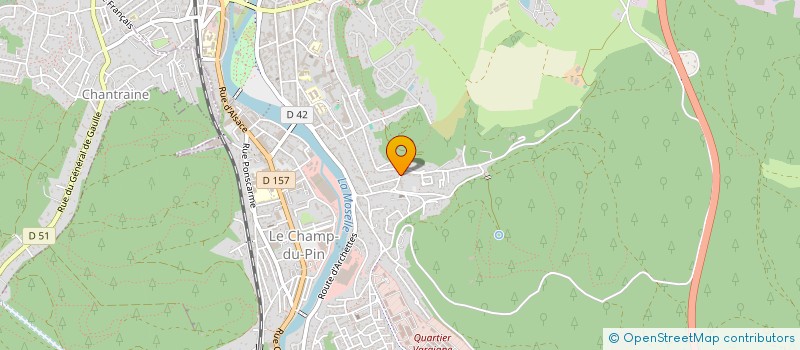 localisation de l'entreprise MONSIEUR VALENTIN DUCHAINE  EPINAL