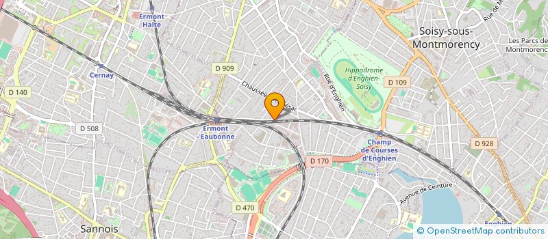 localisation de l'entreprise MONSIEUR VALENTIN DUGAY à EAUBONNE