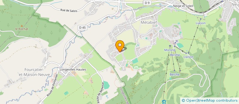 localisation de l'entreprise MONSIEUR VALENTIN DUGOIS  METABIEF