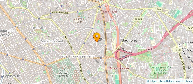 localisation de l'entreprise MONSIEUR VALENTIN DUMAINE  PARIS