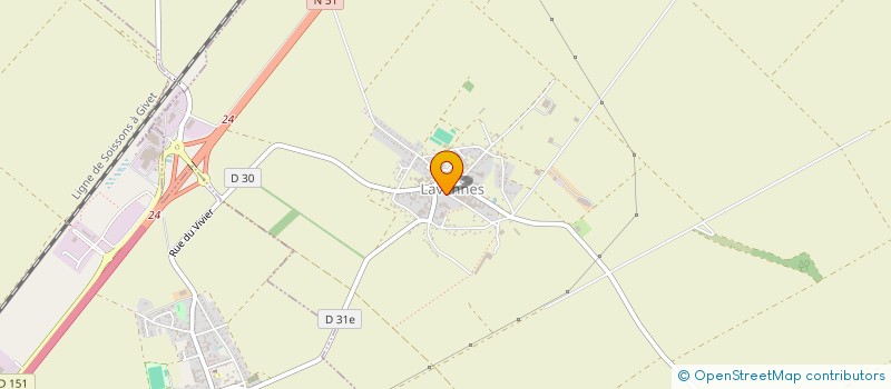 localisation de l'entreprise MONSIEUR VALENTIN DUMENIL à LAVANNES