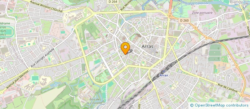 localisation de l'entreprise MONSIEUR VALENTIN DUPORGE à ARRAS