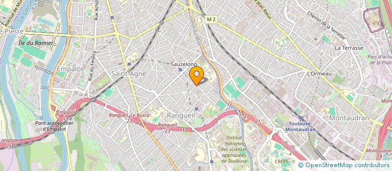 localisation de l'entreprise MONSIEUR VALENTIN DUPRAT  TOULOUSE
