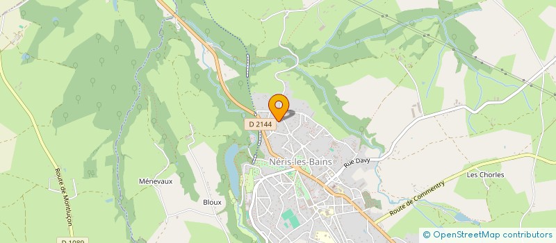 localisation de l'entreprise MONSIEUR VALENTIN DUPRE à NERIS-LES-BAINS
