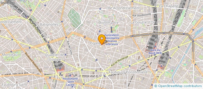 localisation de l'entreprise MONSIEUR VALENTIN DUPRE  PARIS