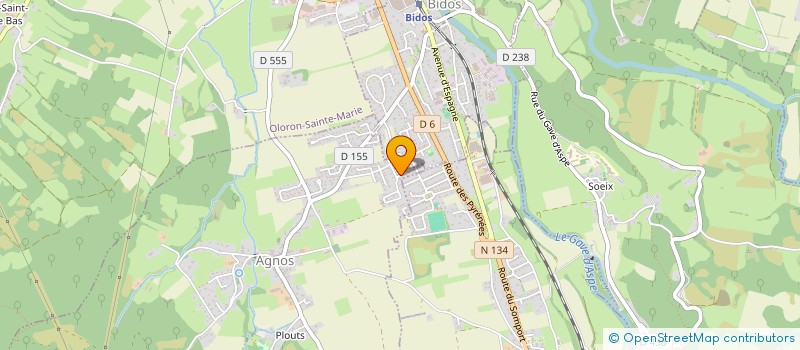 localisation de l'entreprise MONSIEUR VALENTIN DURAND à AGNOS