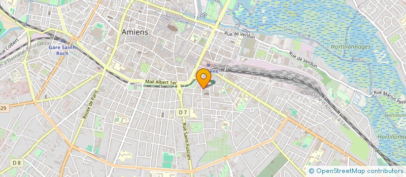 localisation de l'entreprise MONSIEUR VALENTIN DURAND à AMIENS