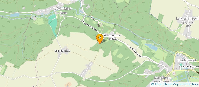 localisation de l'entreprise MONSIEUR VALENTIN DUROY  COIGNIERES