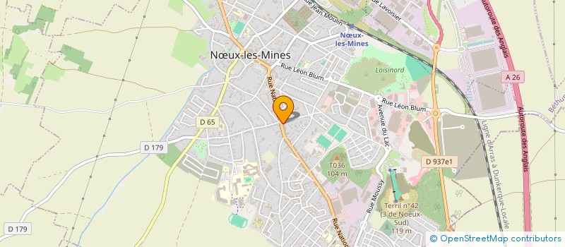 localisation de l'entreprise MONSIEUR VALENTIN DUTOIT  NUX-LES-MINES