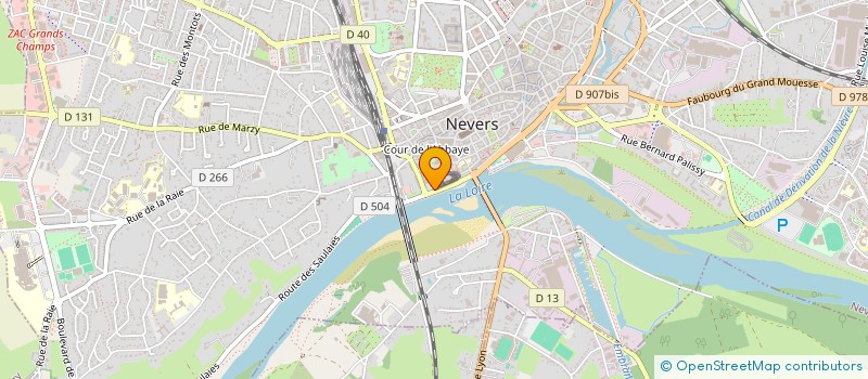 localisation de l'entreprise MONSIEUR VALENTIN DUVERGER à NEVERS
