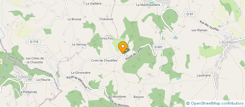 localisation de l'entreprise MONSIEUR VALENTIN ESCOFFIER  LARAJASSE