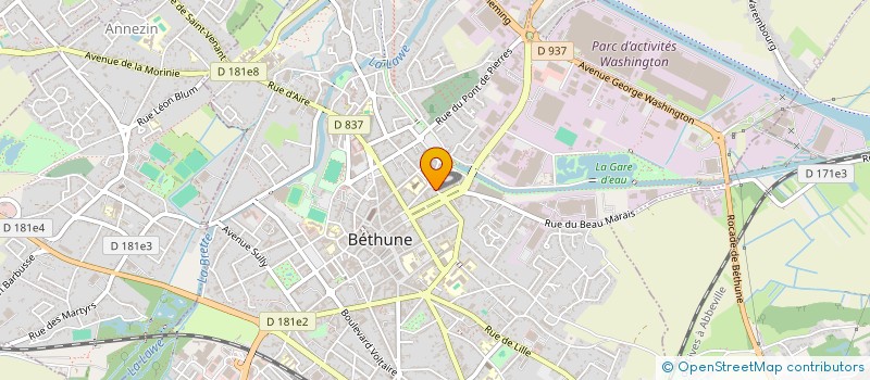 localisation de l'entreprise MONSIEUR VALENTIN ESCOLANO à BETHUNE