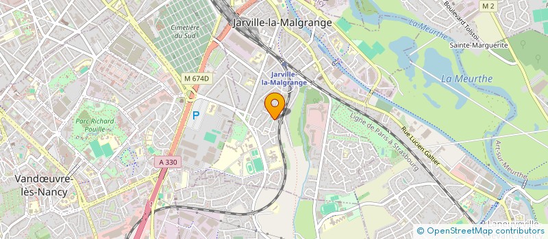 localisation de l'entreprise MONSIEUR VALENTIN ESNAULT  JARVILLE-LA-MALGRANGE