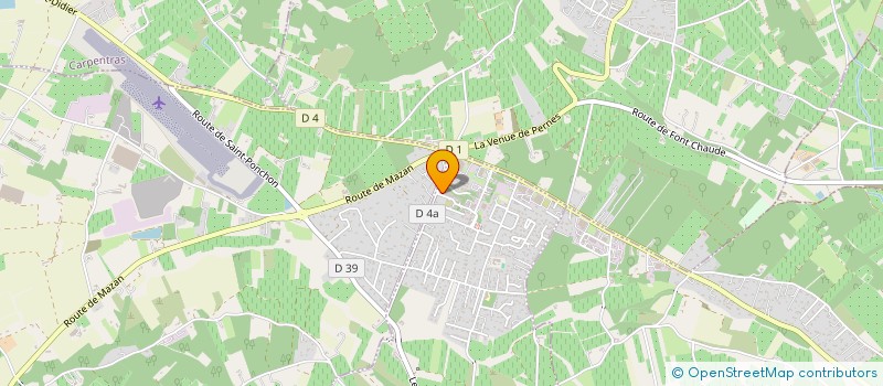 localisation de l'entreprise MONSIEUR VALENTIN FABRE  AVIGNON