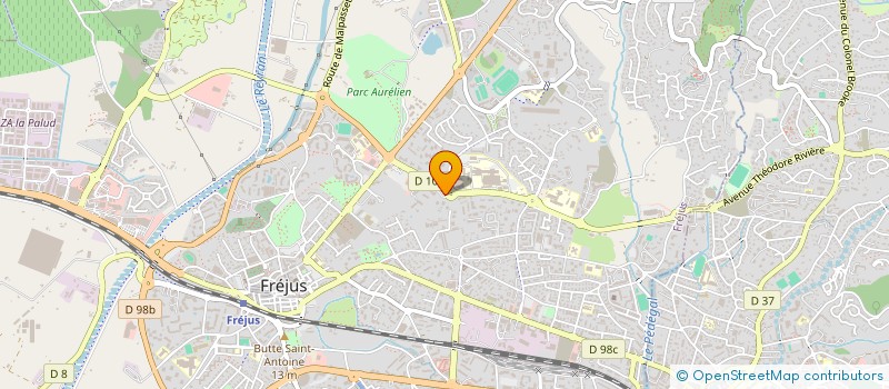 localisation de l'entreprise MONSIEUR VALENTIN FARIN à FREJUS