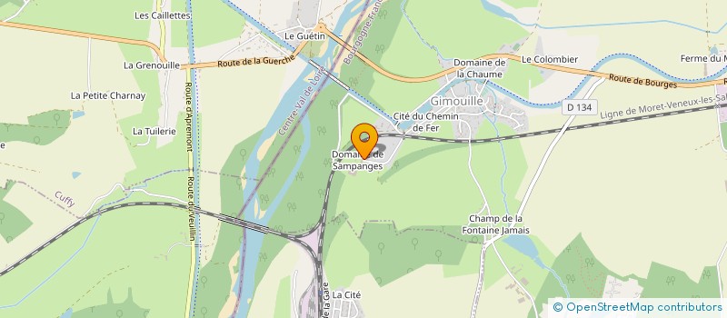 localisation de l'entreprise MONSIEUR VALENTIN FASSIER à GIMOUILLE