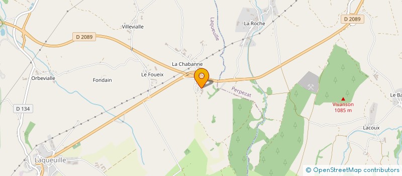 localisation de l'entreprise MONSIEUR VALENTIN FAURE  BRIFFONS