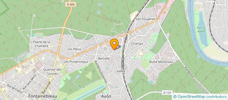 localisation de l'entreprise MONSIEUR VALENTIN FAUVE à AVON