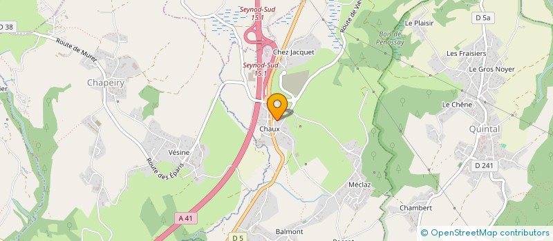 localisation de l'entreprise MONSIEUR VALENTIN FAVRE à ANNECY
