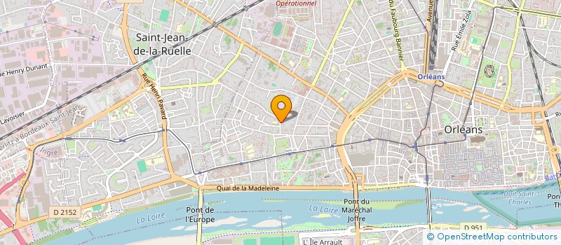 localisation de l'entreprise MONSIEUR VALENTIN FAYET  ORLEANS