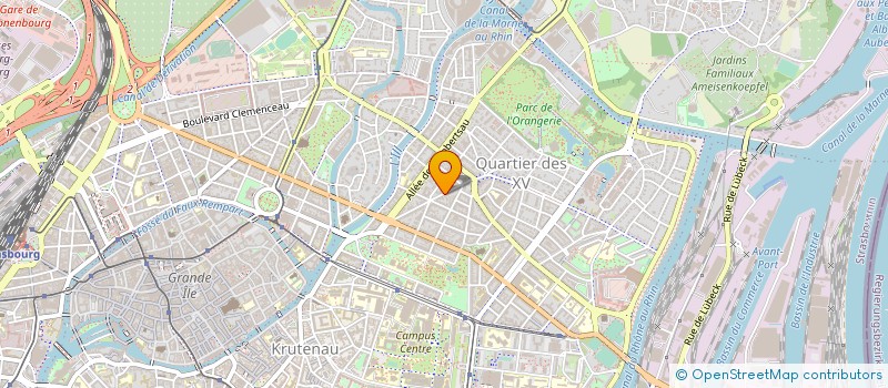 localisation de l'entreprise MONSIEUR VALENTIN FAZACAS à STRASBOURG