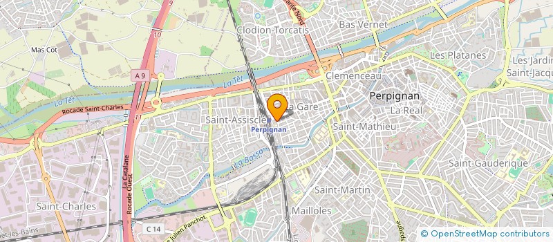 localisation de l'entreprise MONSIEUR VALENTIN FERNANDES  PERPIGNAN