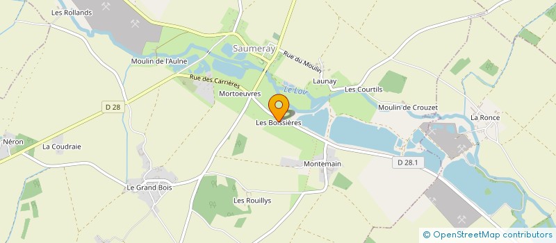 localisation de l'entreprise MONSIEUR VALENTIN FIETTE à SAUMERAY