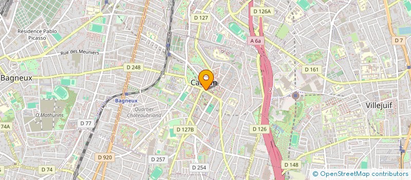 localisation de l'entreprise MONSIEUR VALENTIN FILLIETTE  CACHAN