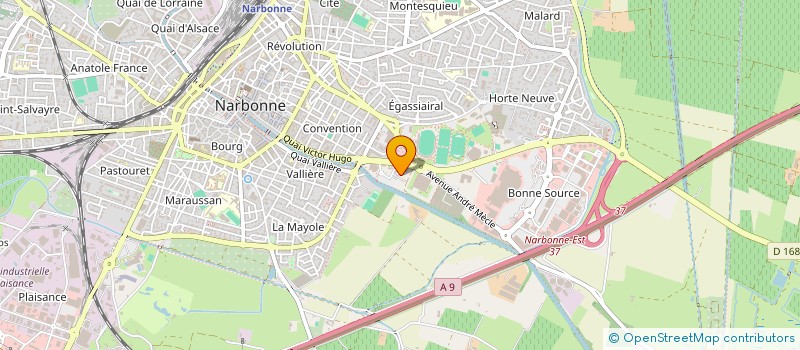localisation de l'entreprise MONSIEUR VALENTIN FILLOL à NARBONNE